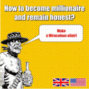 How to become millionaire and remain hones